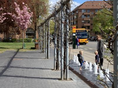 Trekantspladsen ved Malthe Bruuns Vej/Finsensvej/Dalgas Boulevard